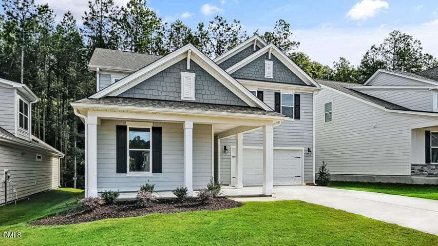 FRONT EXTERIOR - 5021 Dezola Street, Apex, NC 27539