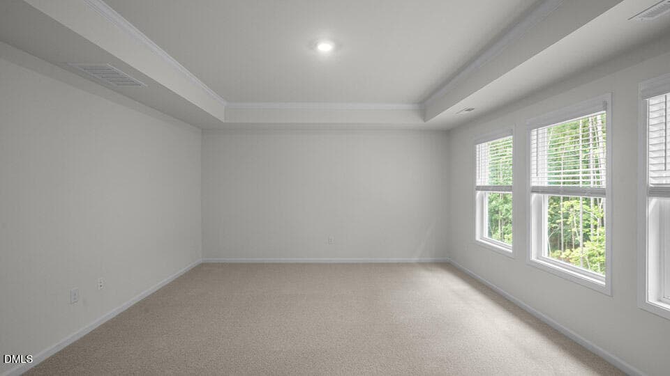PRIMARY SUITE BEDROOM - 5021 Dezola Street, Apex, NC 27539