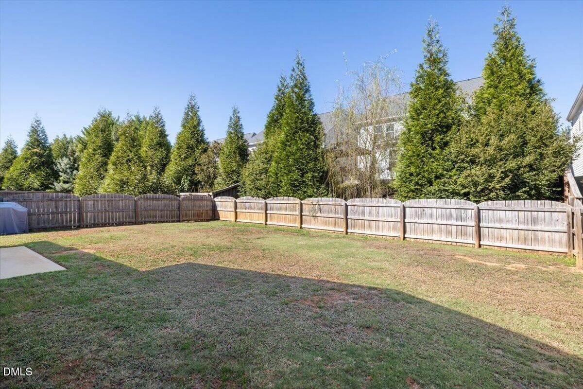 Spacious fenced backyard - 2008 Campana Drive, Raleigh, NC 27603