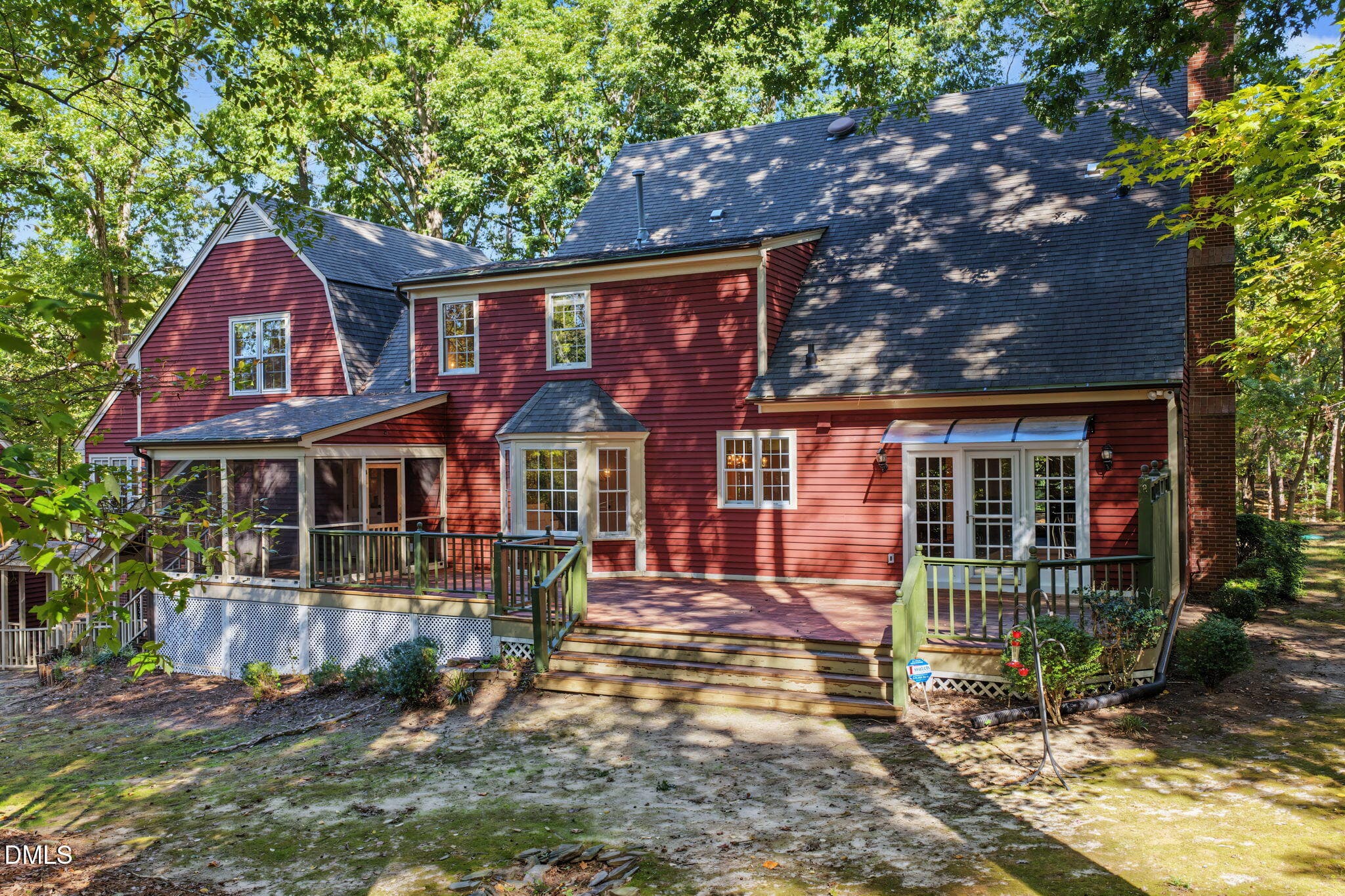Back of Structure - 8817 Stonegate Drive, Raleigh, NC 27615
