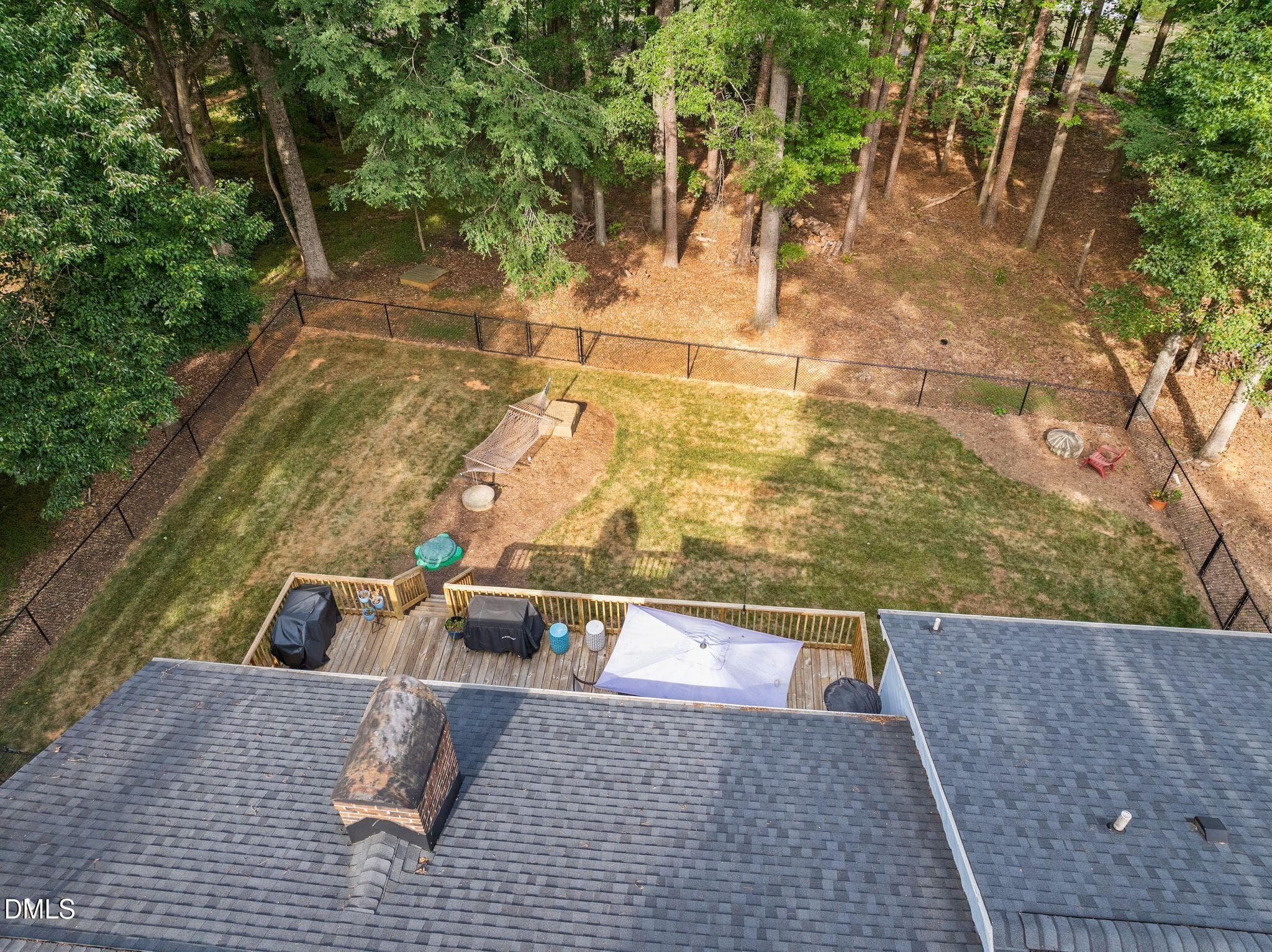 Partial Fenced Yard - 408 Lake Winds Trail, Rougemont, NC 27572