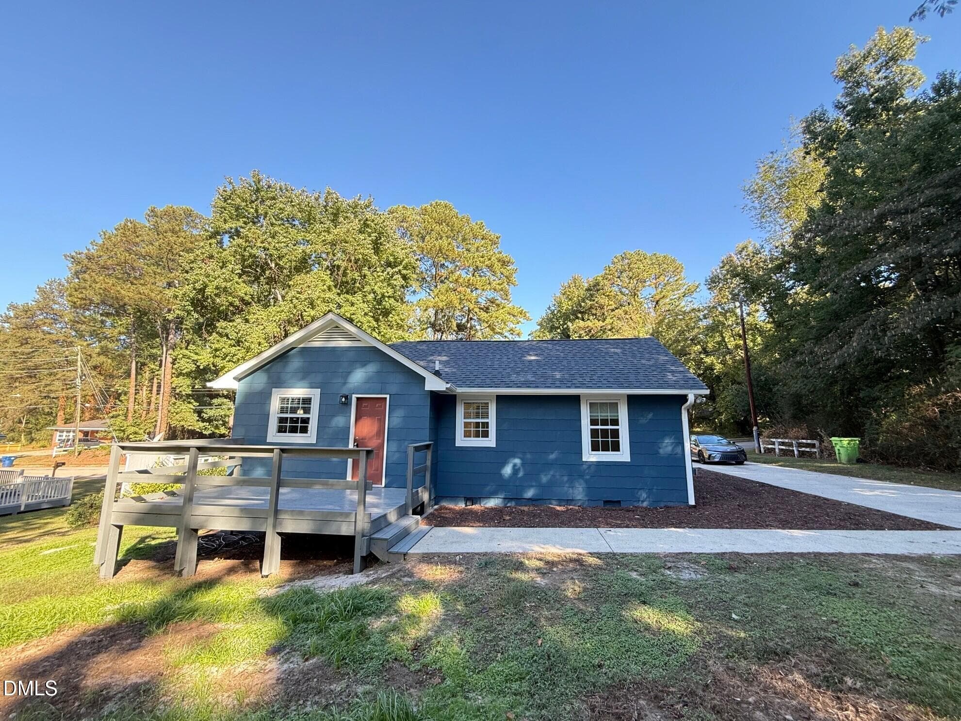 Back View - 5215 Vann Street, Raleigh, NC 27606