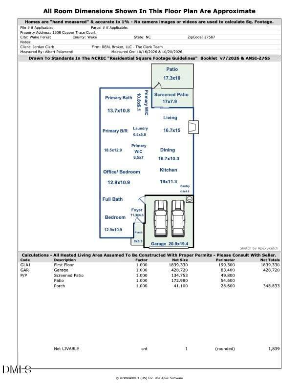 1308 Copper Trace - The Clark Team - 1308 Copper Trace Court, Wake Forest, NC 27587