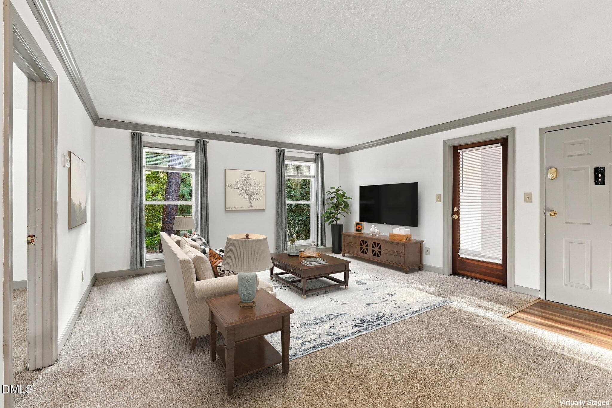44-web-or-mls-Living Room - 3502 Ivy Commons Drive 202, Raleigh, NC 27606
