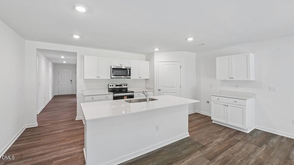 ENTRYWAY AND KITCHEN - 296 Holton Street, Wilsons Mills, NC 27577