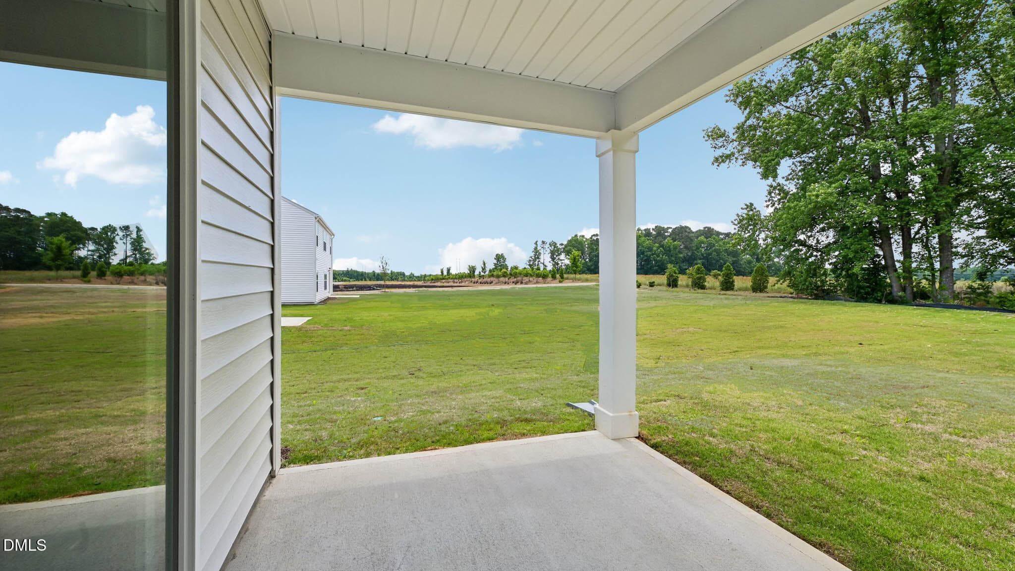REAR COVERED PATIO - 296 Holton Street, Wilsons Mills, NC 27577