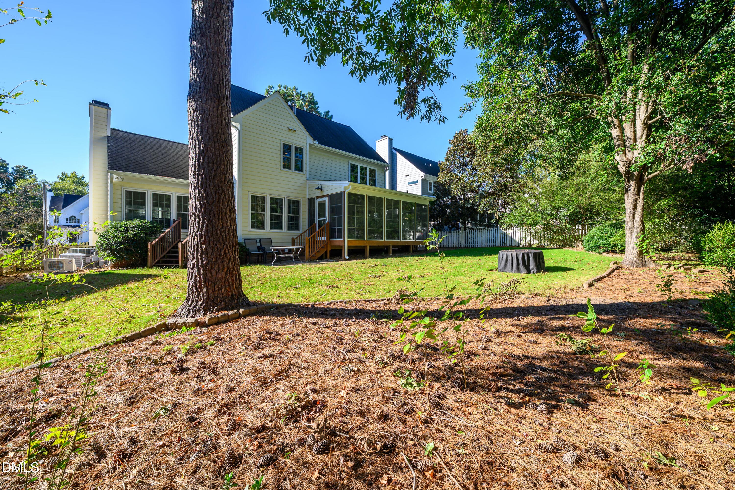Back yard - 1501 Rainesview Lane, Apex, NC 27502