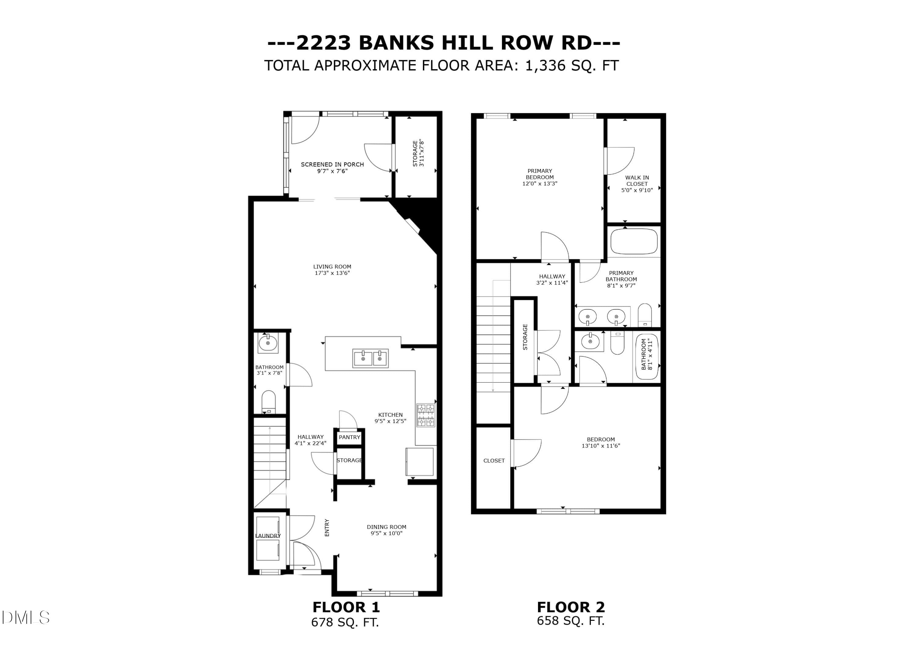 Floorplan - 2223 Banks Hill Row Road, Raleigh, NC 27614