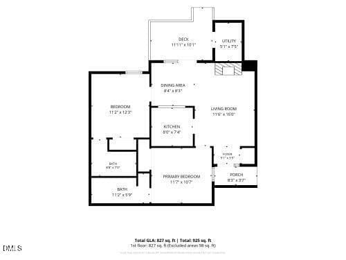 3203 Floor plan - 3203 Mill Run, Raleigh, NC 27612