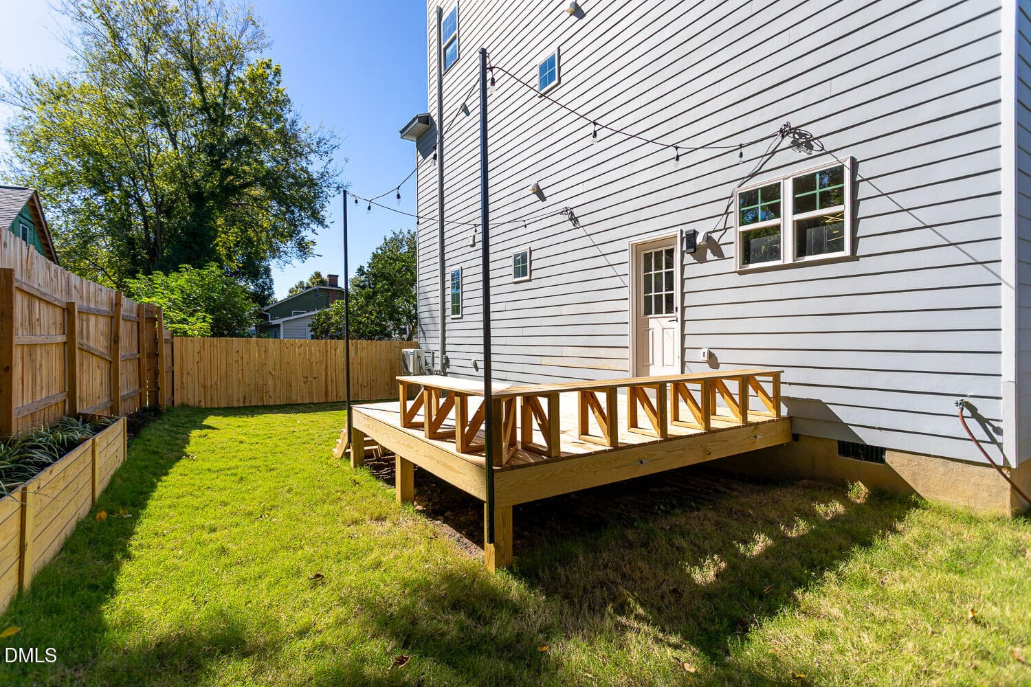 38 - Rear deck and yard - 209 Freeman Street, Raleigh, NC 27601