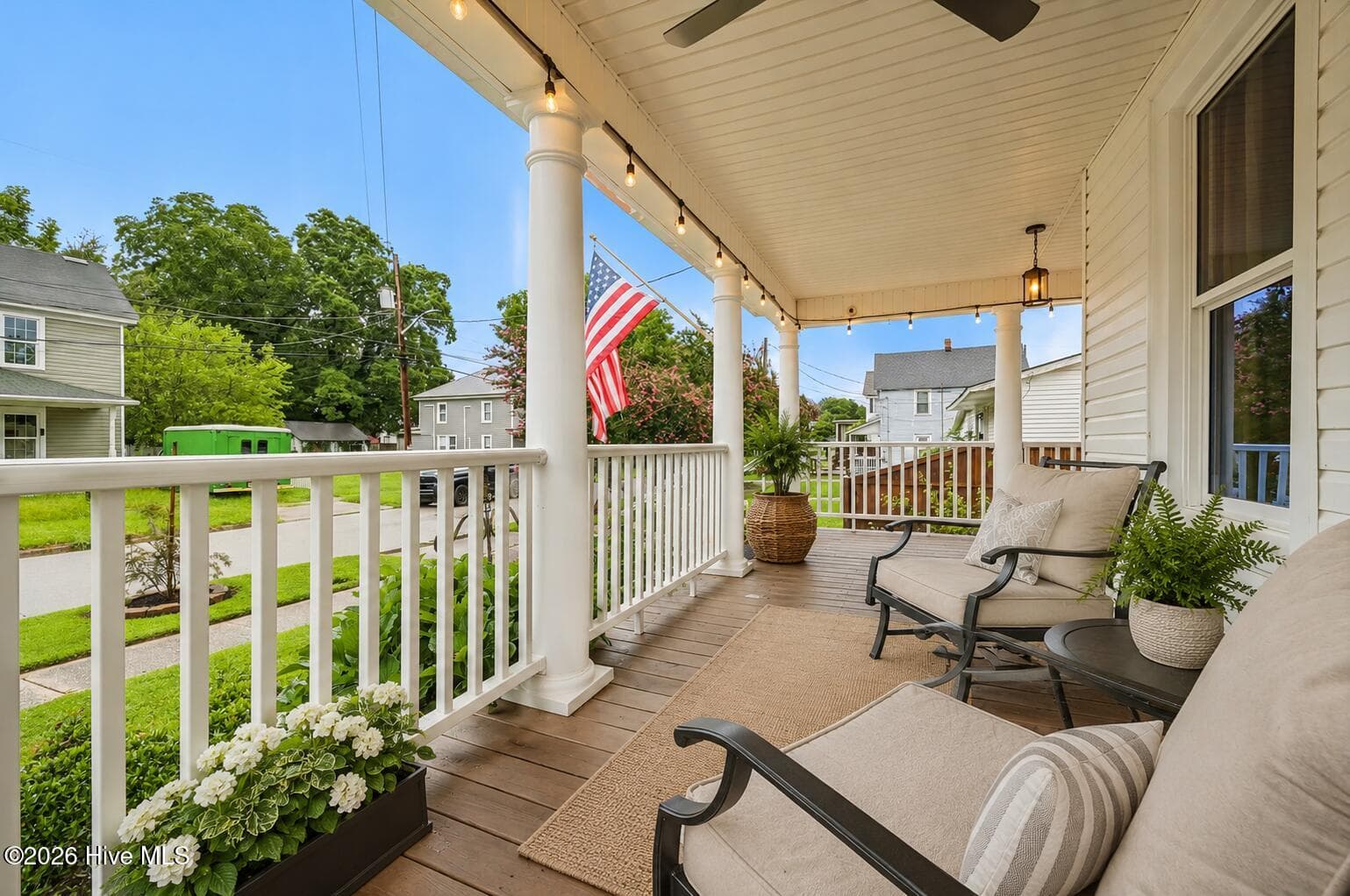 Virtually Staged front porch - 409 Cedar Street, Elizabeth City, NC 27909
