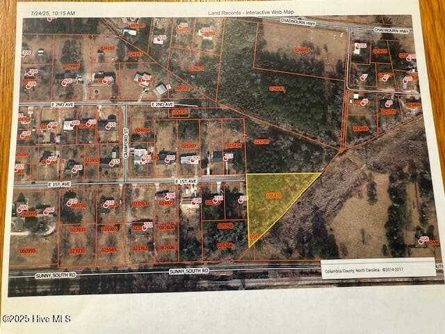 Residential Lot at 0 Near 715 E 1st Avenue, Chadbourn, NC 28431, photo 4 of 4