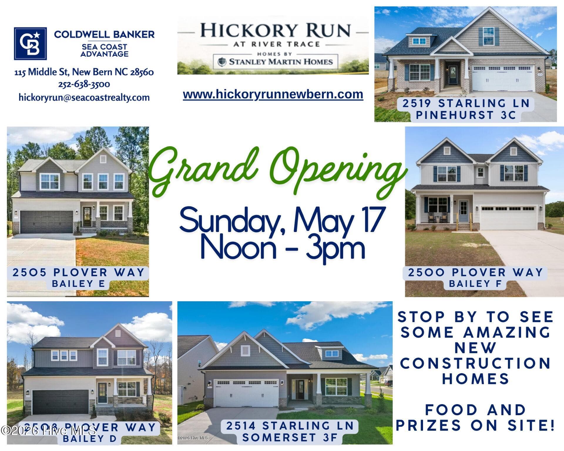 Grand Opening May 17th 12pm to 3pm - 2500 Plover Way, New Bern, NC 28562, New Bern