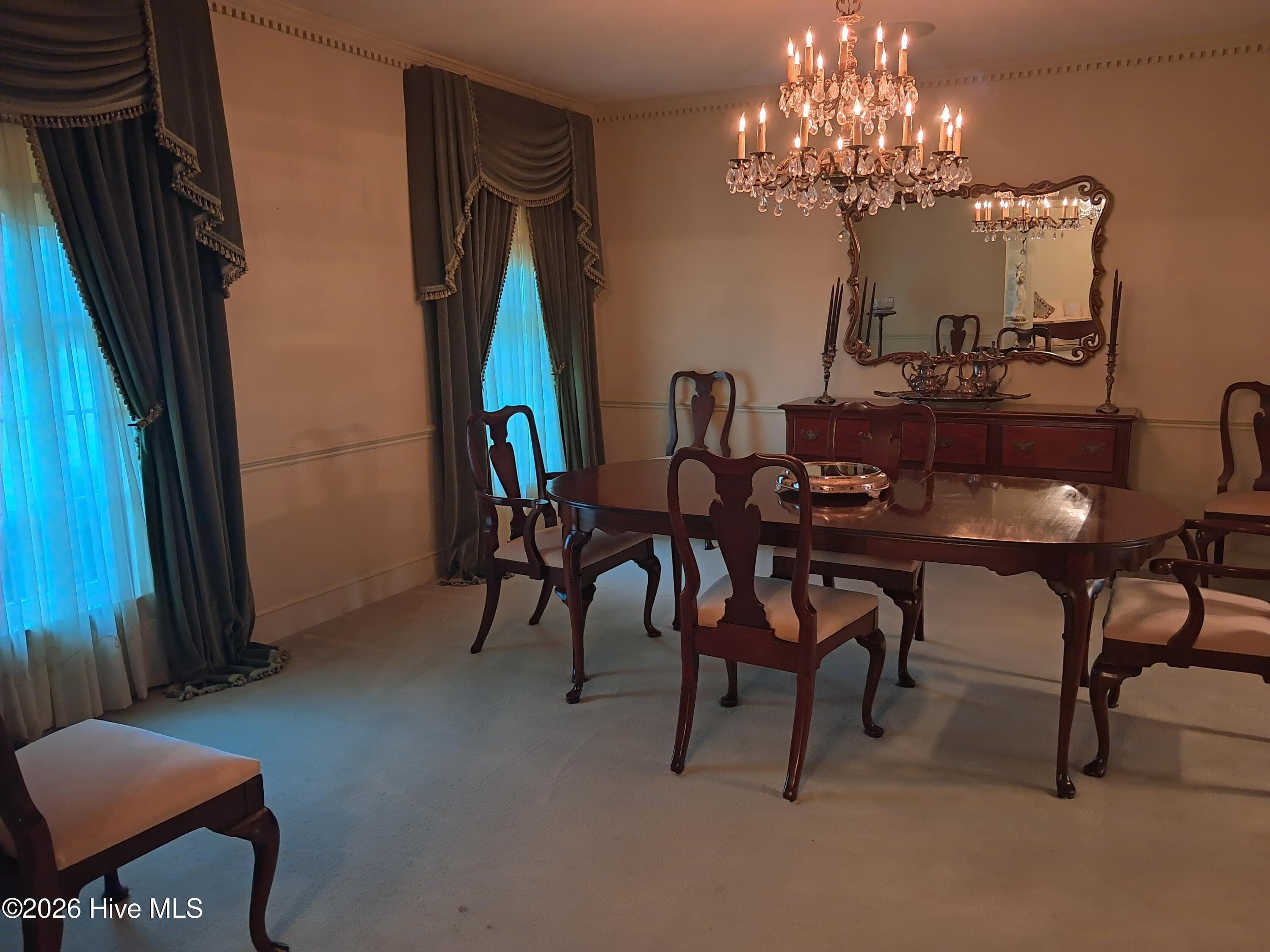 Main house formal dining room - 316 First Street, Hookerton, NC 28538