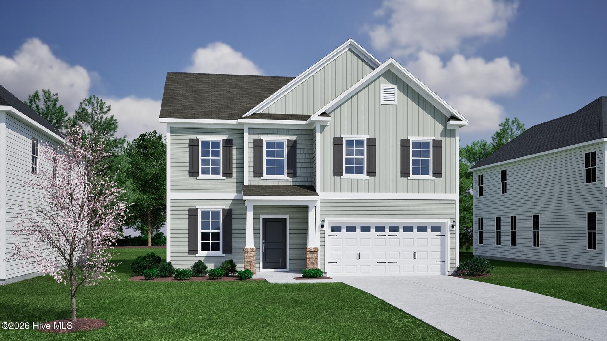 Rendering, not of actual home - 113 Lilaput Circle, Wilmington, NC 28411