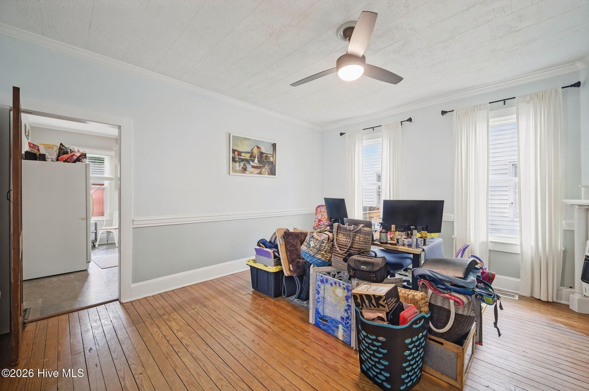 bedroom used as office - 409 Cedar Street, Elizabeth City, NC 27909