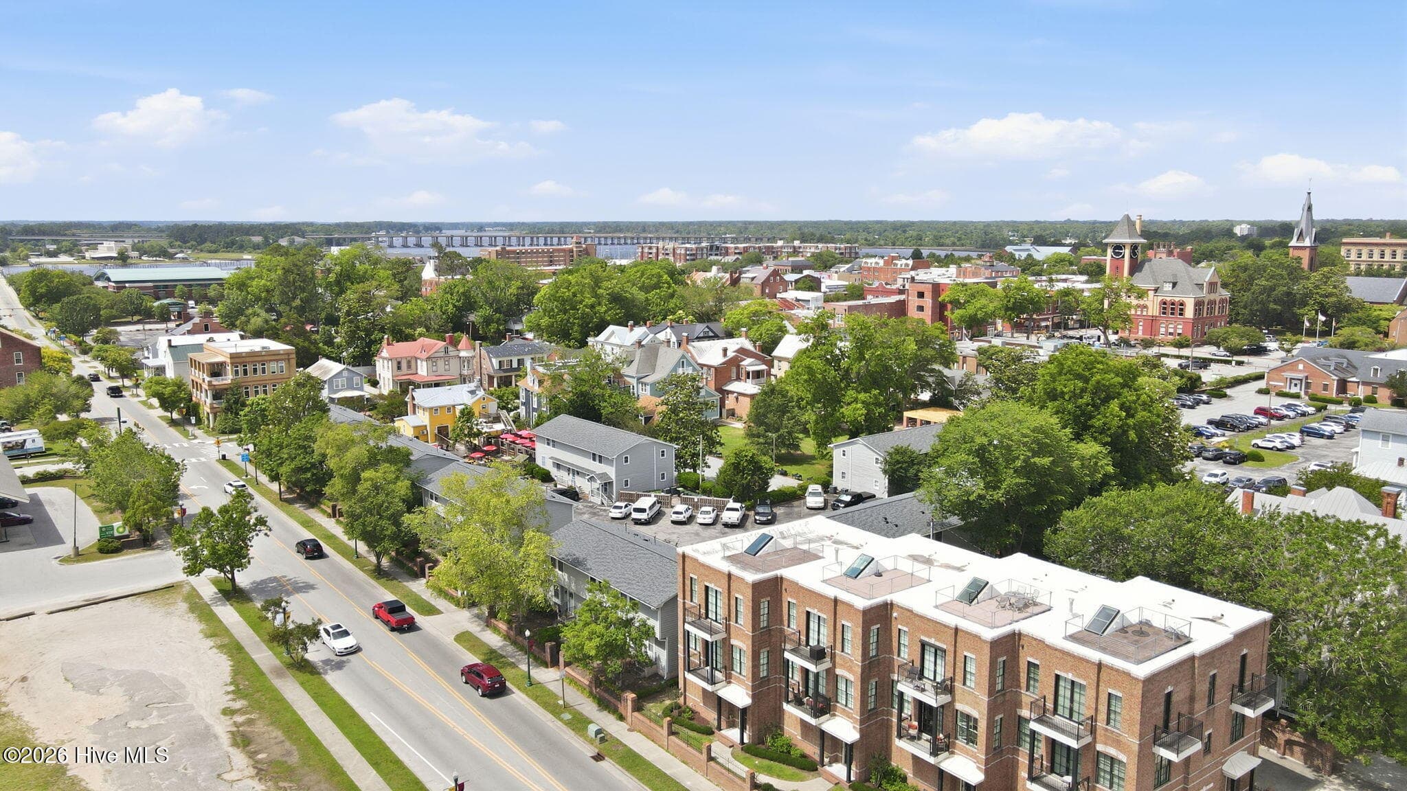 Aerial View - 328 River Walk, New Bern, NC 28560