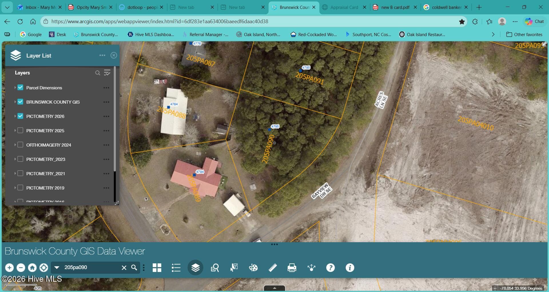 Wooded at 4795 Acres Lane SE, Southport, NC 28461, photo 2 of 5