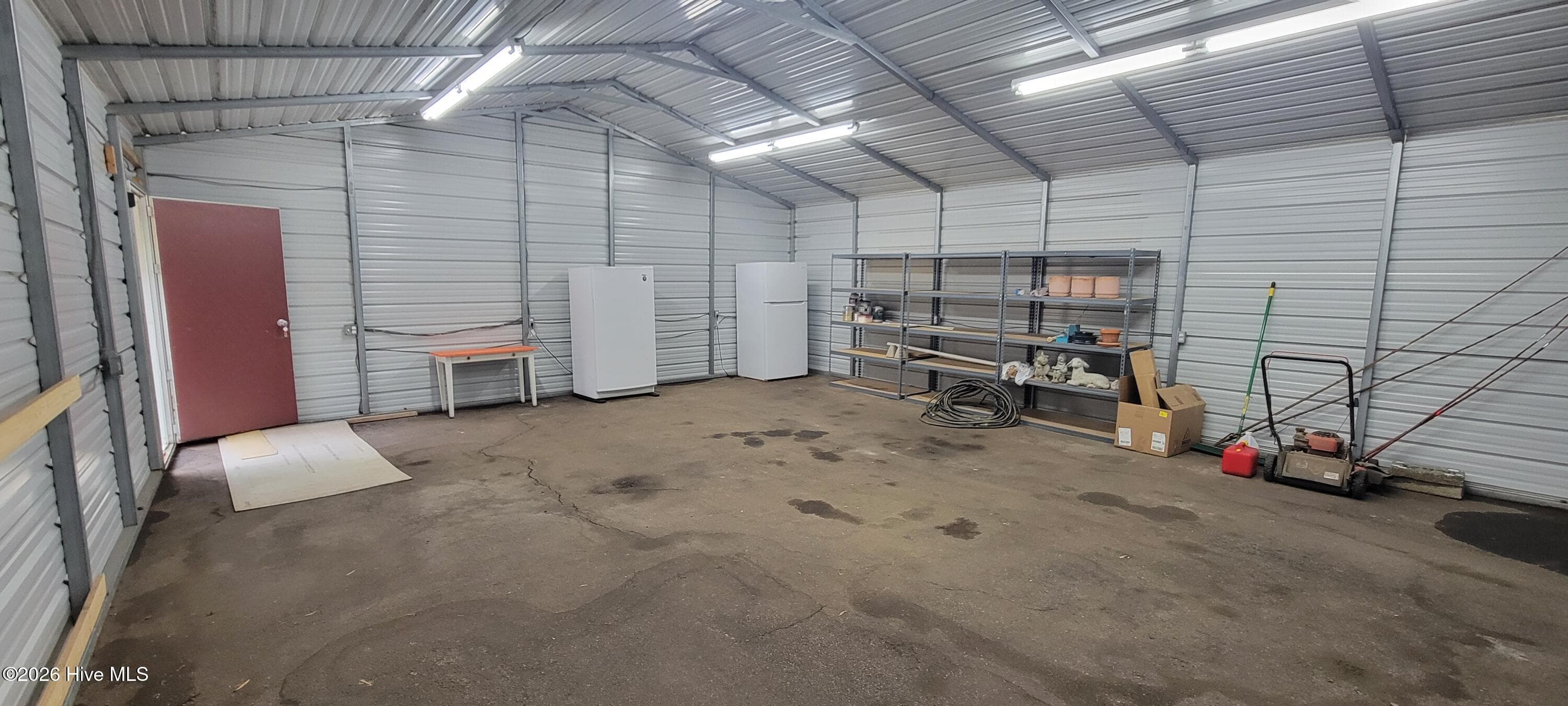INTERIOR VIEW OF DOUBLE GARAGE - 1307 N Respess Street, Washington, NC 27889