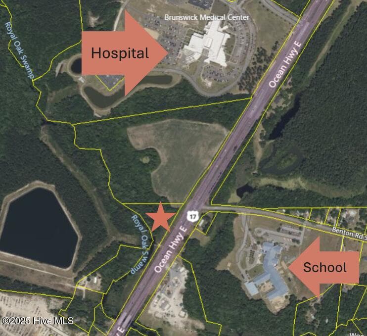 Residential Lot at 383 Ocean Highway E, Supply, NC 28462, photo 6 of 6
