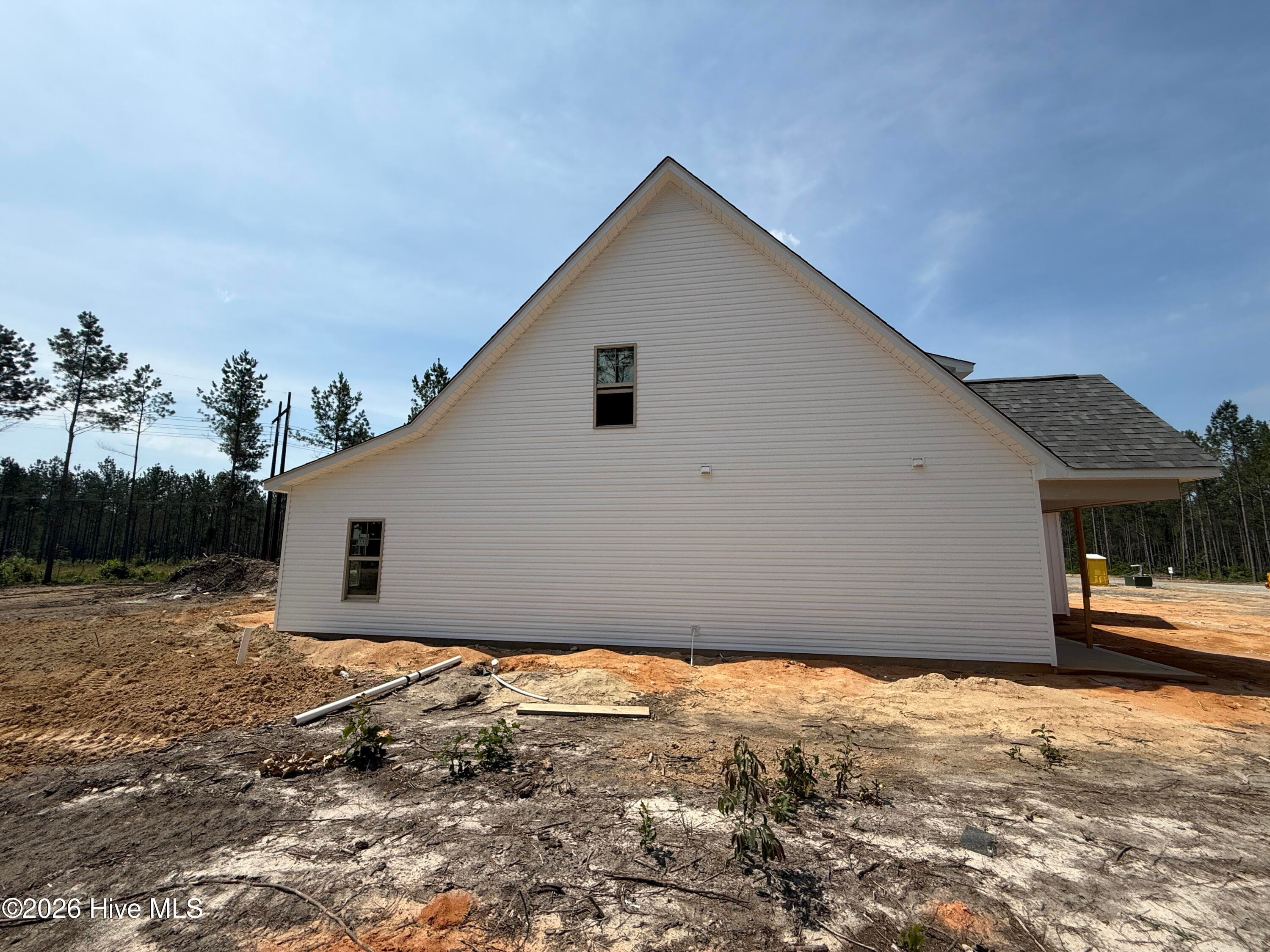 side of home - 215 Whispering Ridge, West End, NC 27376