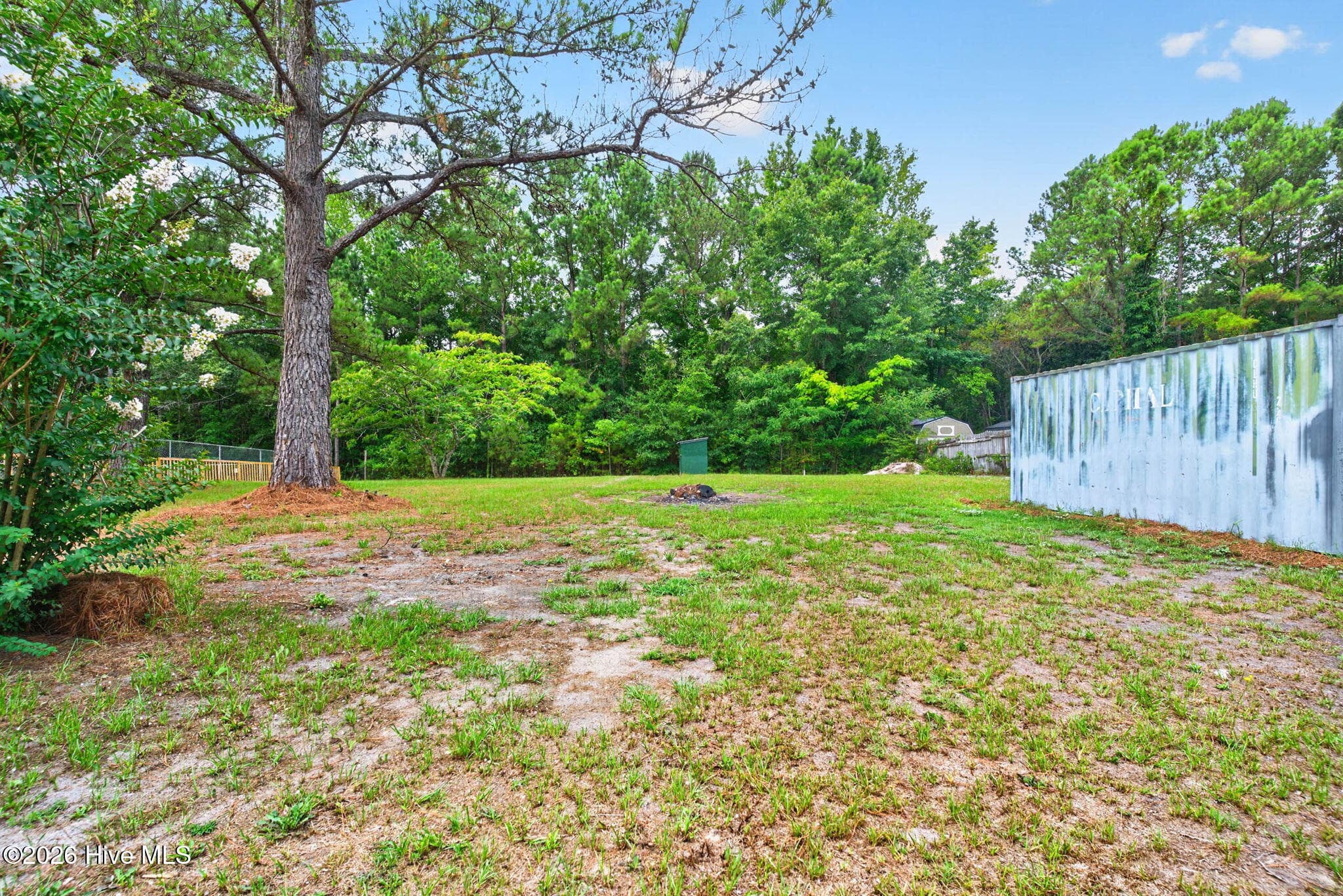 The spacious backyard offers endless possibilities with mature trees, open green space, and plenty of room for gardening, recreation, or pets. - 1199 Zack Street SE, Bolivia, NC 28422