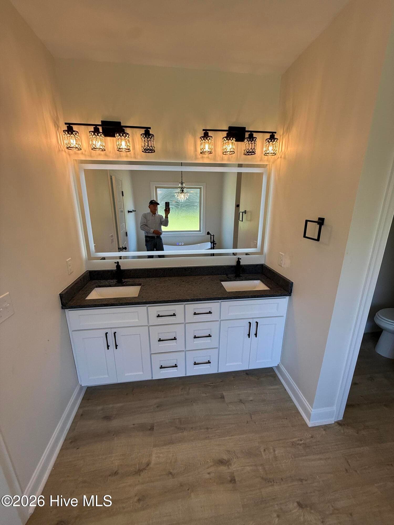 Master Vanity with mirrow - 111 E Quaker Road E, Wrens, GA 30833