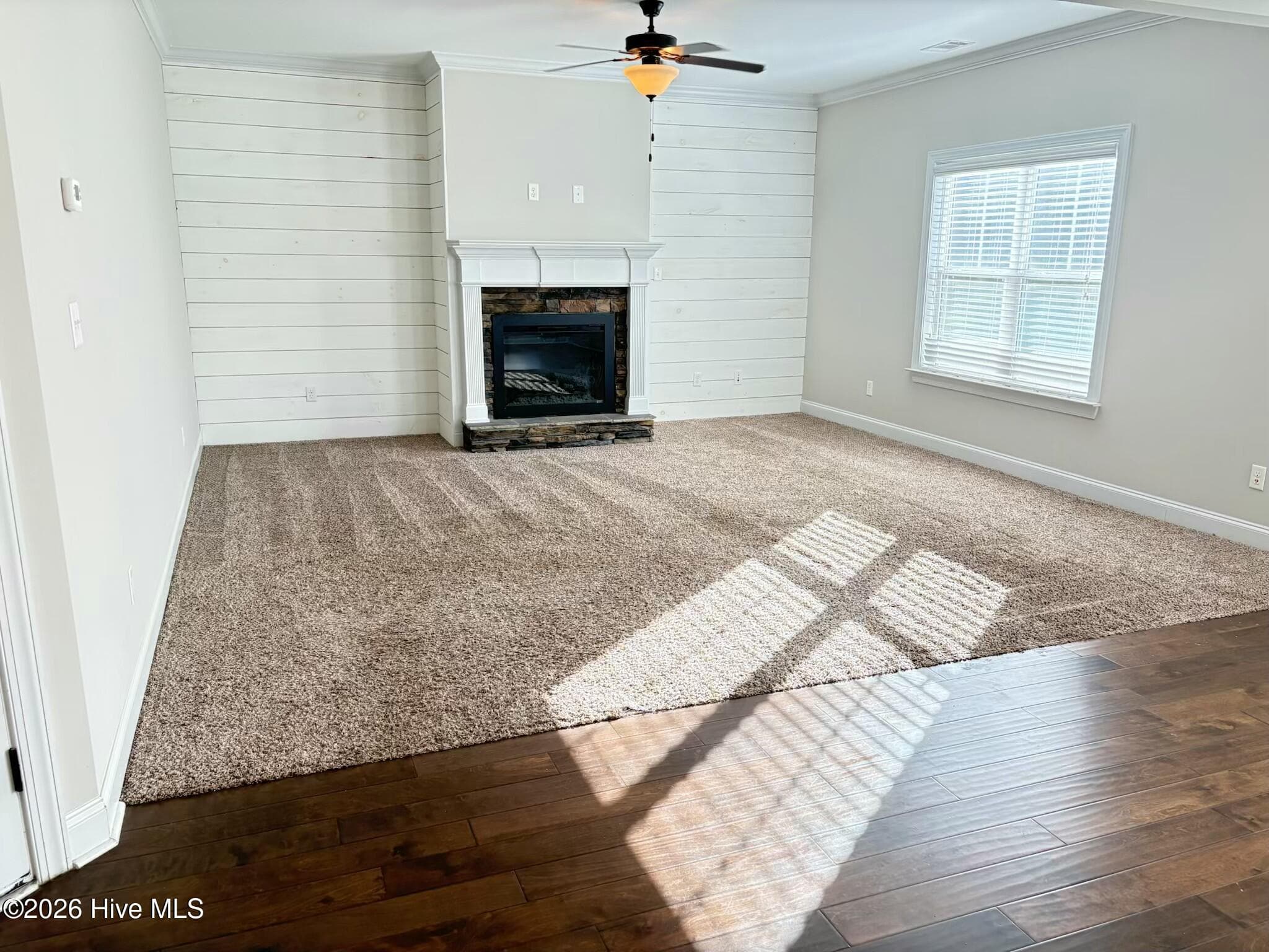 Great Room with Fireplace - 2312 Malone Way, Evans, GA 30809