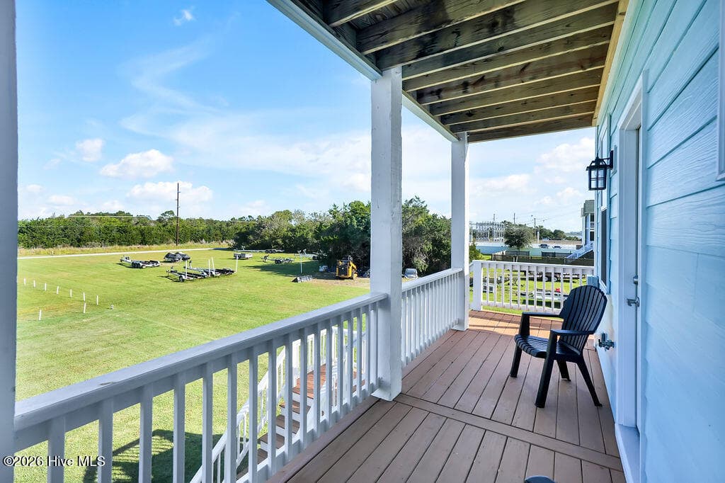 Guest bedroom balcony - 244 Grandview Drive, Sneads Ferry, NC 28460