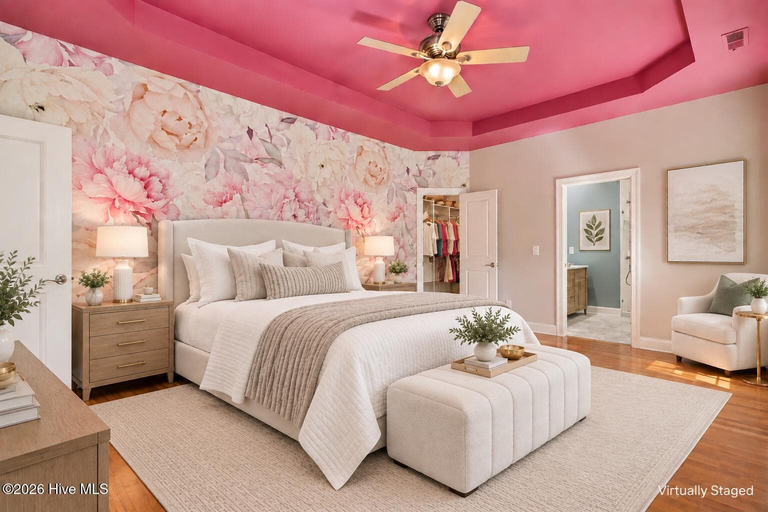 Virtually Staged - Owners Suite - 920 Crooked Creek Drive, New Bern, NC 28560