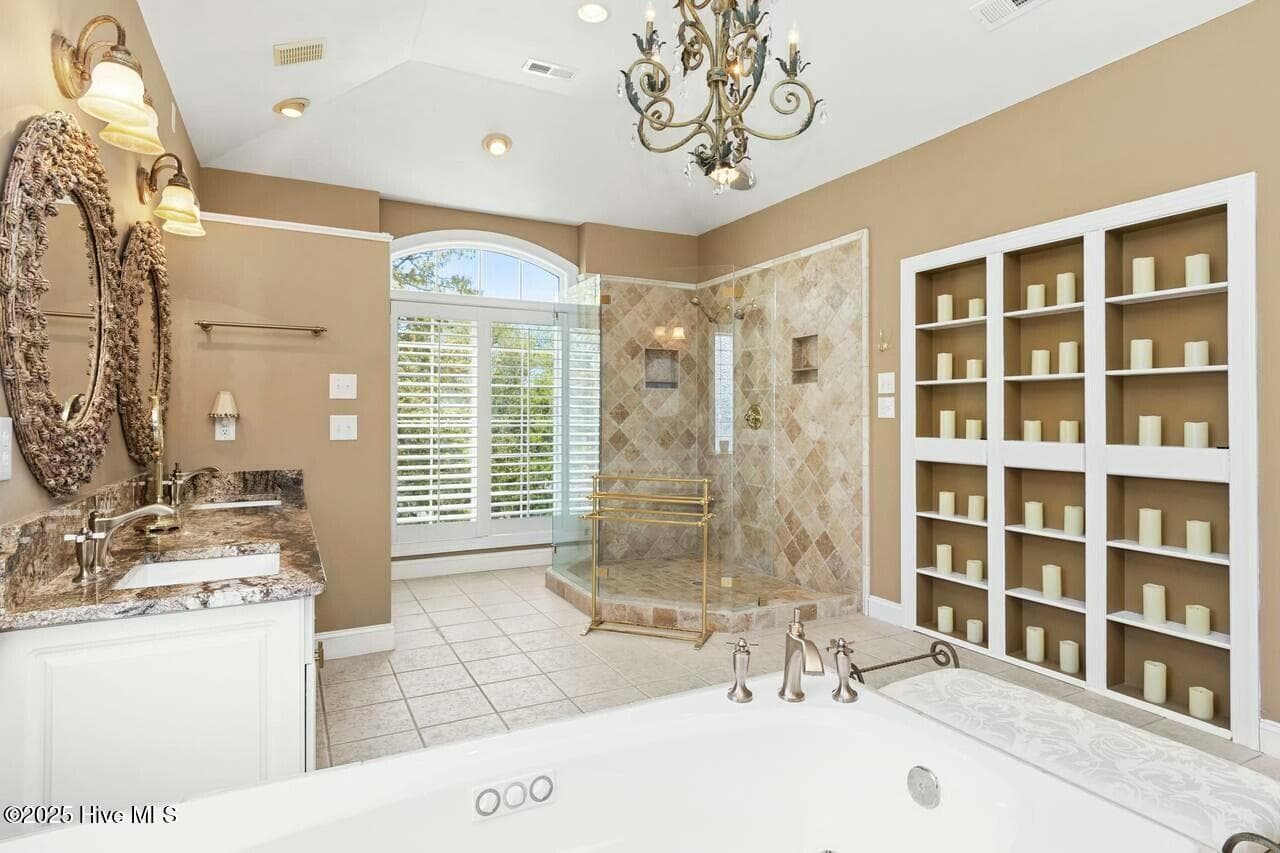 Master Bath - 7012 Sound Drive, Emerald Isle, NC 28594