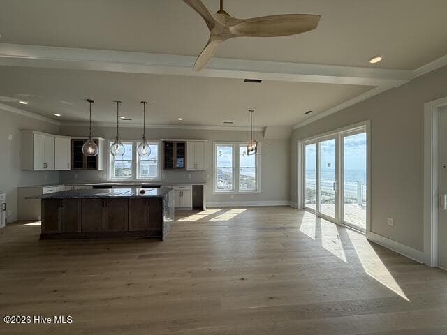 View Of Kitchen, Dining And Partial Den - 601 Ocean Drive ., Emerald Isle, NC 28594