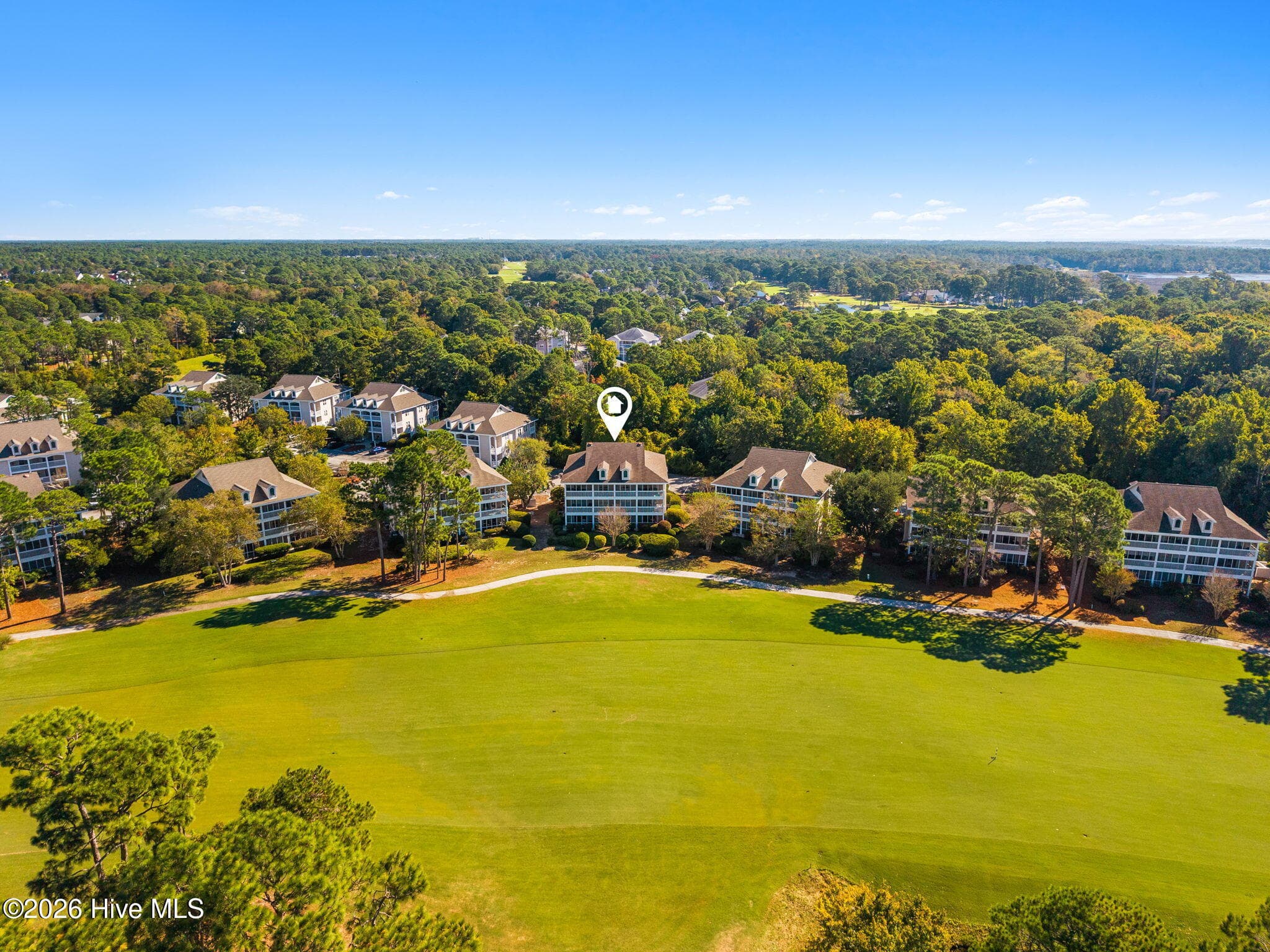 Note location of building - 3350 Club Villas Drive # 801, Southport, NC 28461, Southport