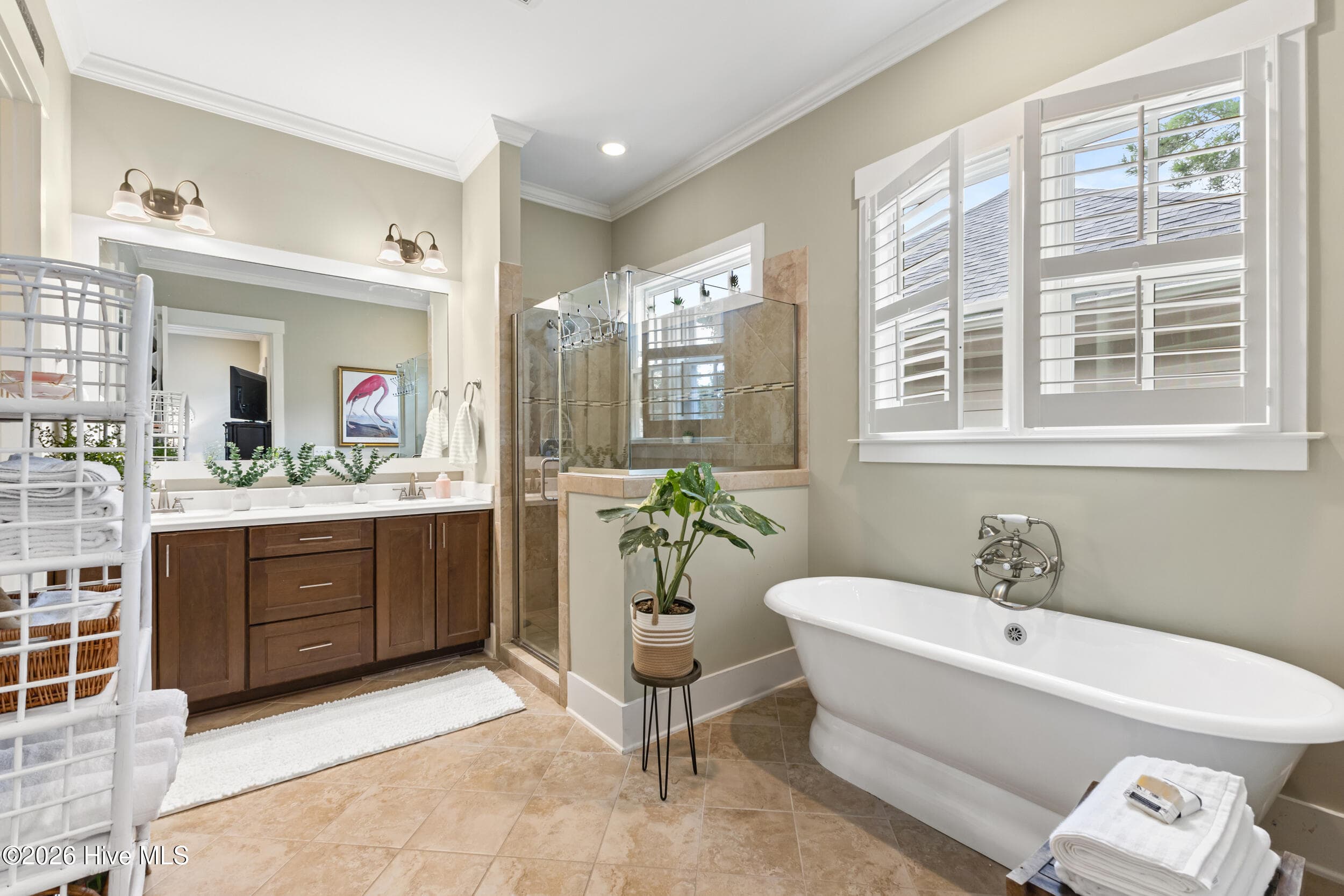 Primary downstairs bath - 409 Cornubia Drive, Castle Hayne, NC 28429
