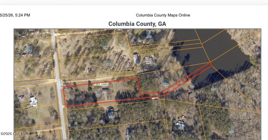 Residential Lot at 1537 Joy Road, Harlem, GA 30814, photo 7 of 7