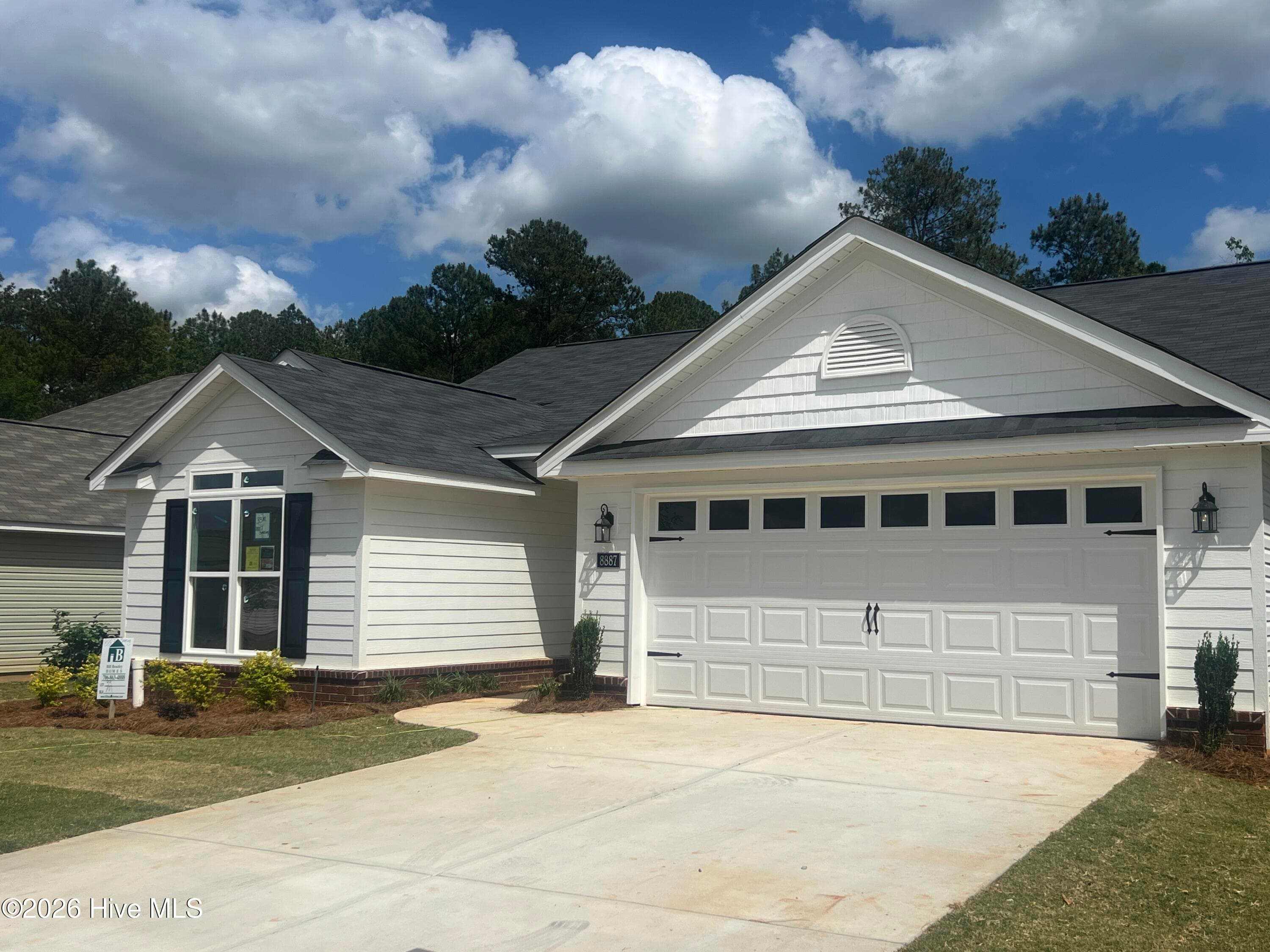 A double car garage. - 8887 Snelling Drive, Aiken, SC 29803