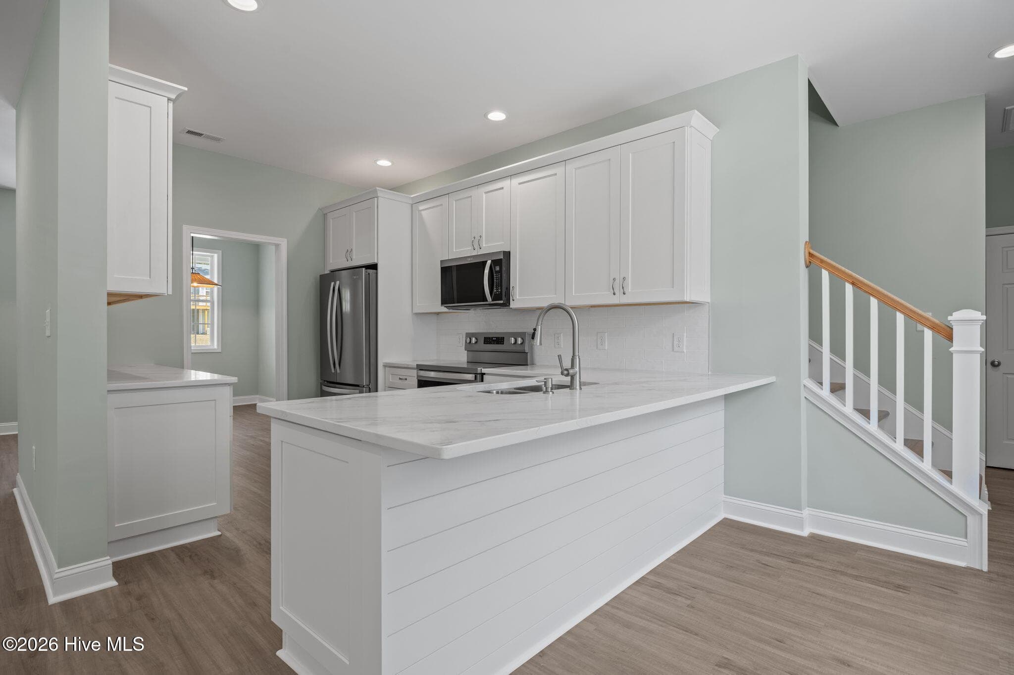 Kitchen with good cabinet and countertop space - 7407 Archers Creek Court, Emerald Isle, NC 28594, Emerald Isle