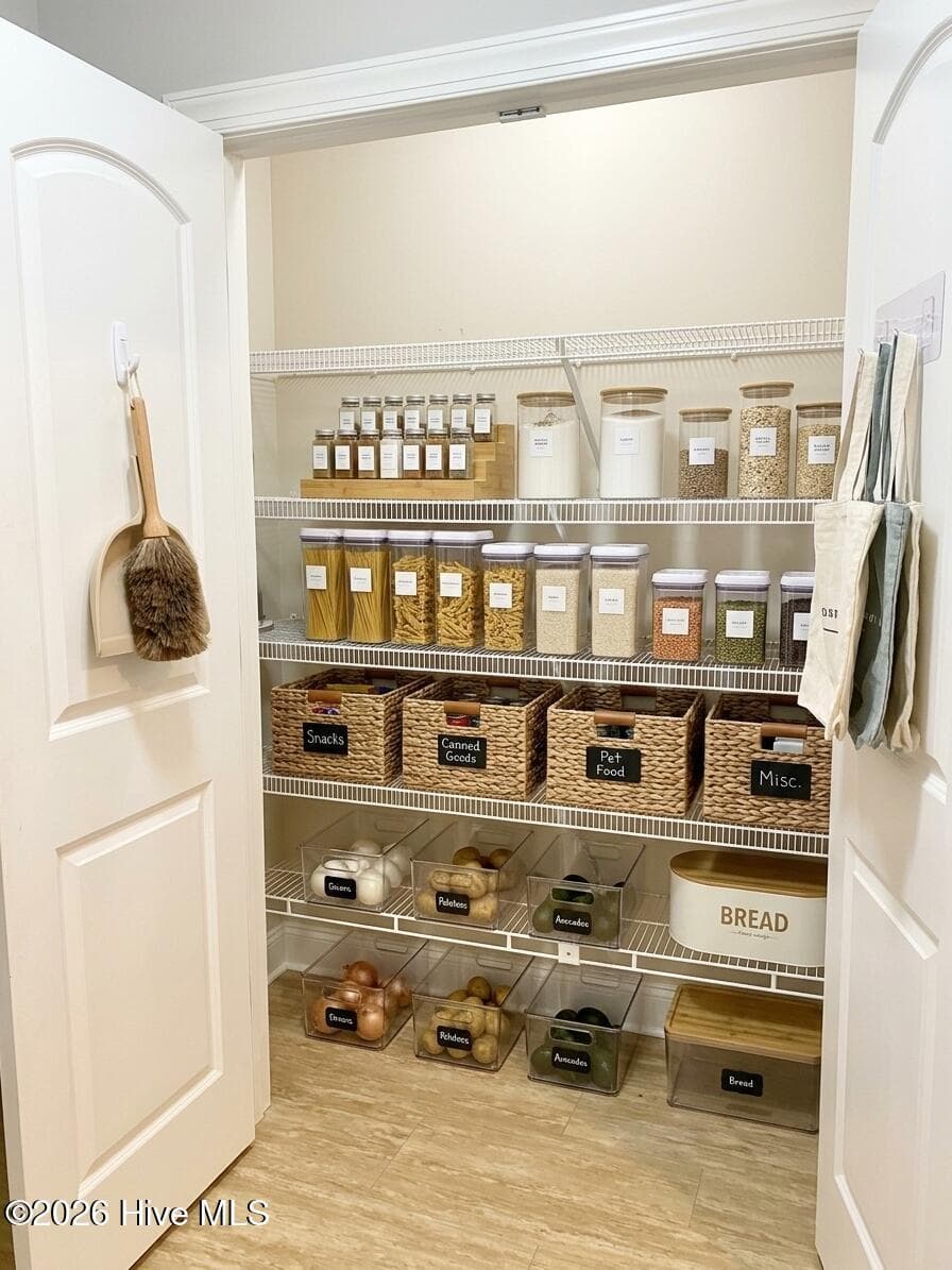 Virtually staged pantry - 123 W Chelsea Court, Southern Pines, NC 28387