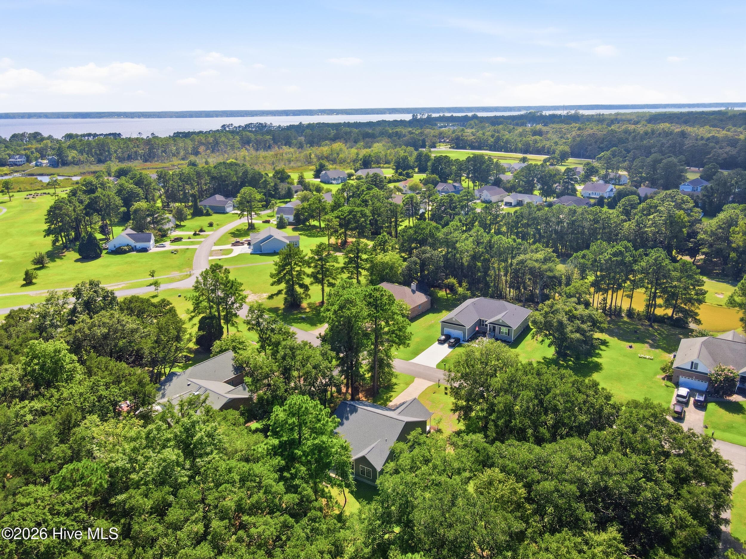 Aerial View - 1207 Barkentine Drive, New Bern, NC 28560