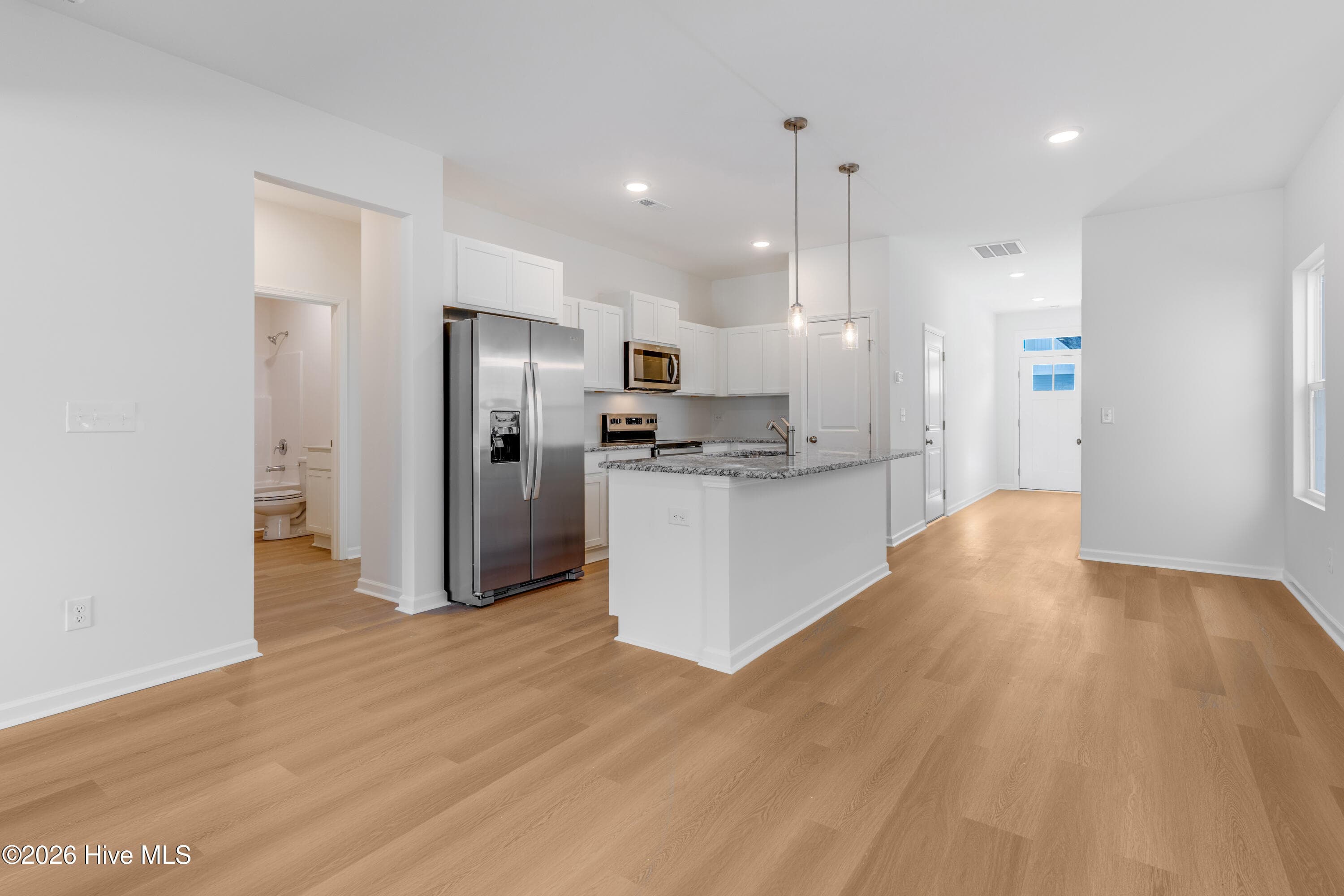 ''Home shown is a representation of the floor plan and may include optional features or upgrades. Elevations, materials, colors, finishes, square footage, and included features may vary from the actual home. Please consult the Community Sales Manager for complete details.'' - 101 W Farley 83, Hampstead, NC 28443