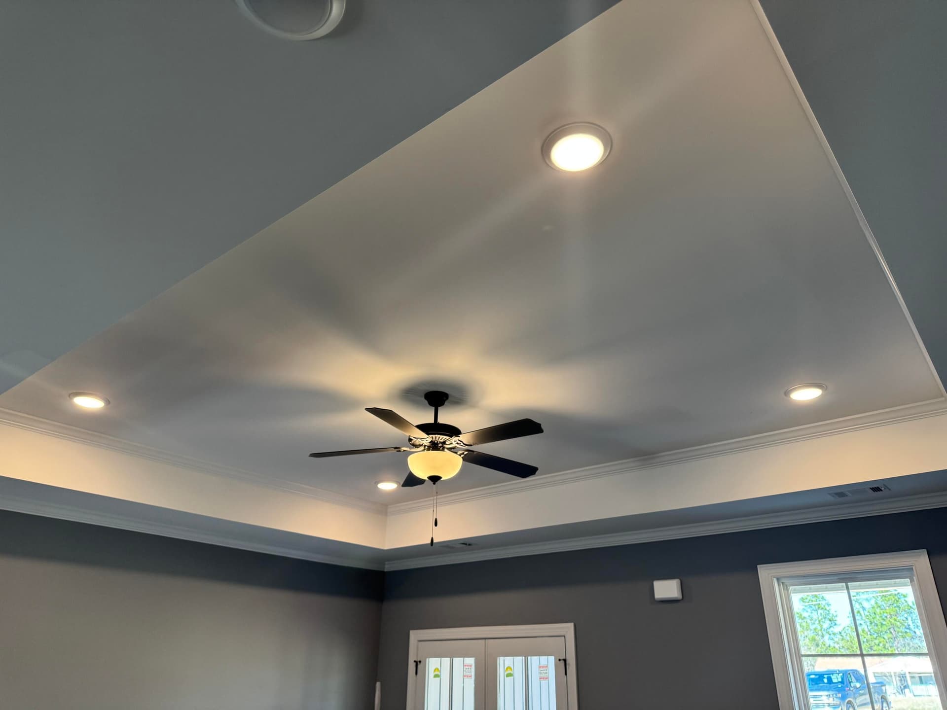 Ceiling in the Living Room - 548 Hillman Street, Warrenville, SC 29851