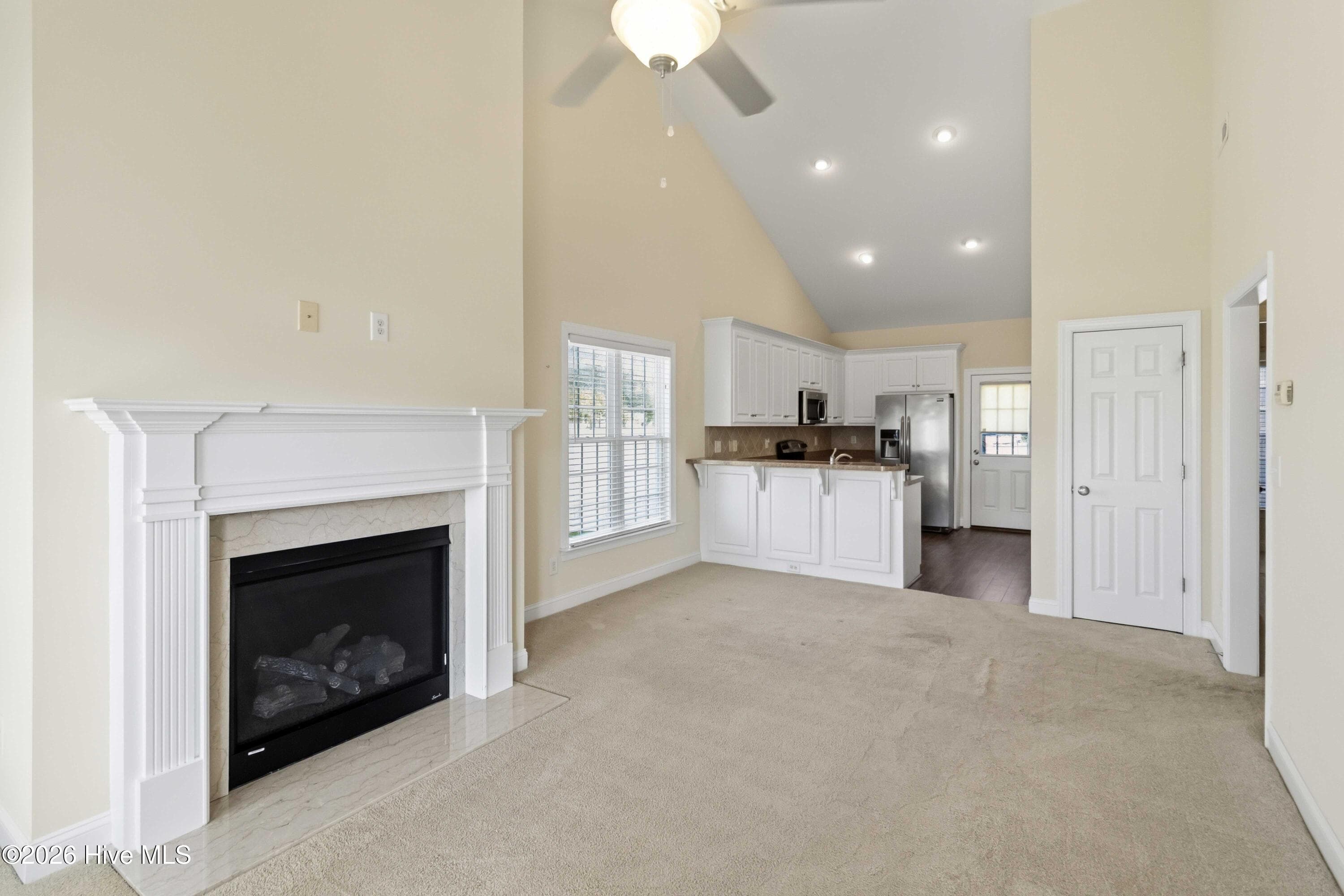 Living Room - 4619a Rochester Court NW A, Wilson, NC 27896