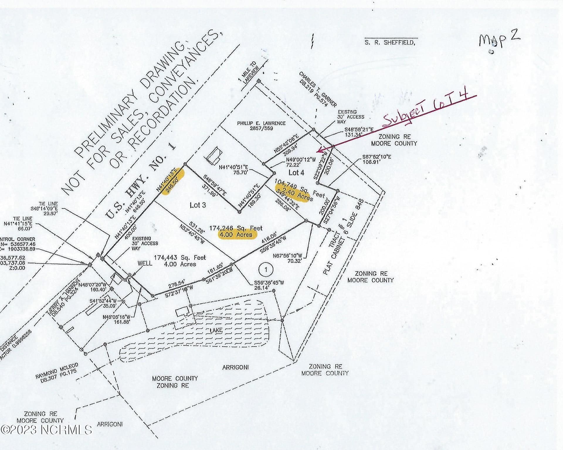 Unimproved Land at 5029 Us 1, Vass, NC 28394, photo 2 of 2