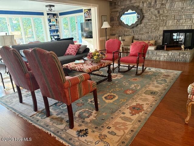 huge entertaining space with living room adjoining the beautiful sunroom - 104 Bunn Avenue, Rocky Mount, NC 27804