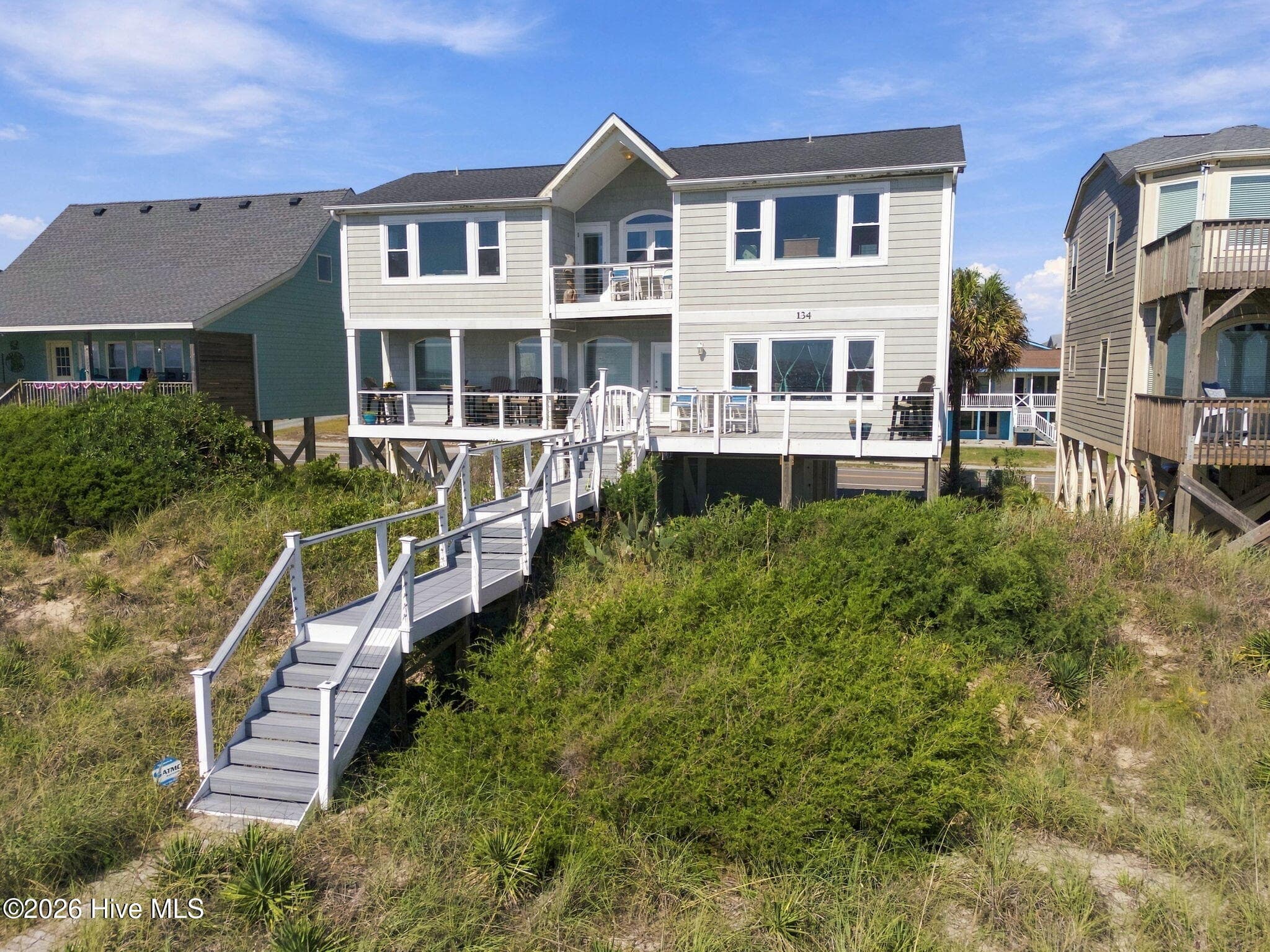 Back - 134 Ocean Boulevard E, Holden Beach, NC 28462, Holden Beach