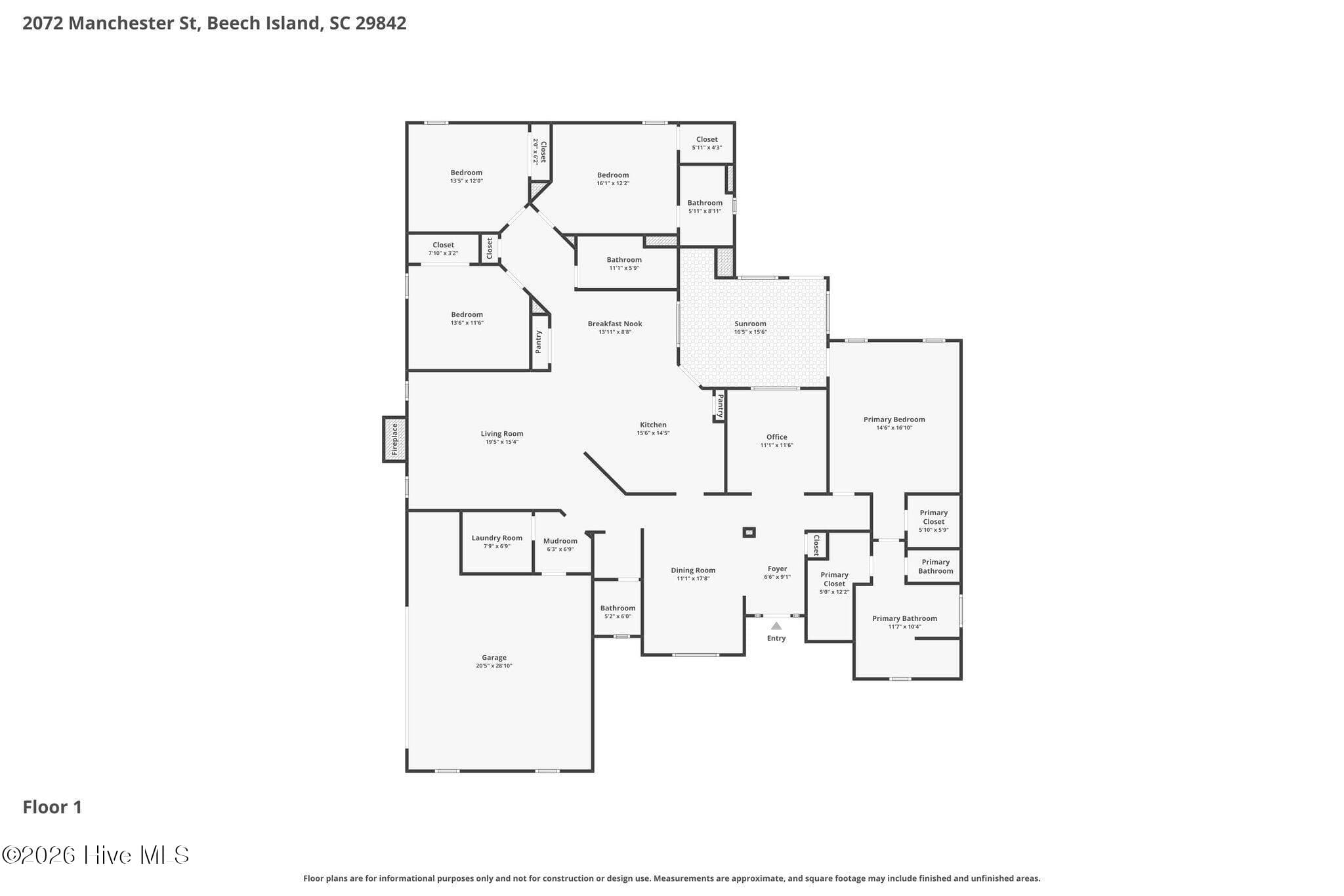 Single Family Residence at 2072 Manchester Street, Beech Island, SC 29842, photo 58 of 62
