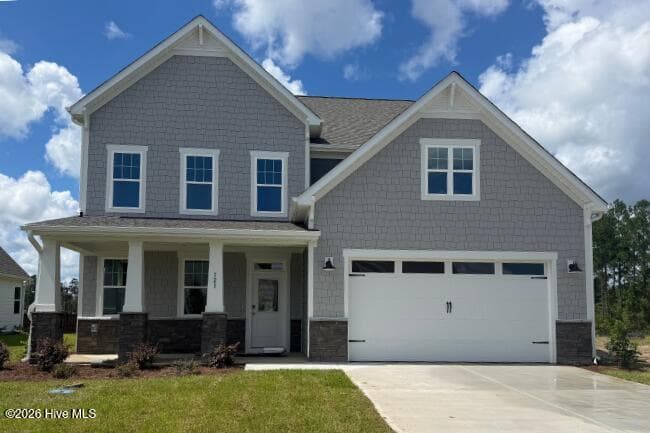 Actual Exterior - 1121 Osprey Reserve Lot #3, Leland, NC 28451