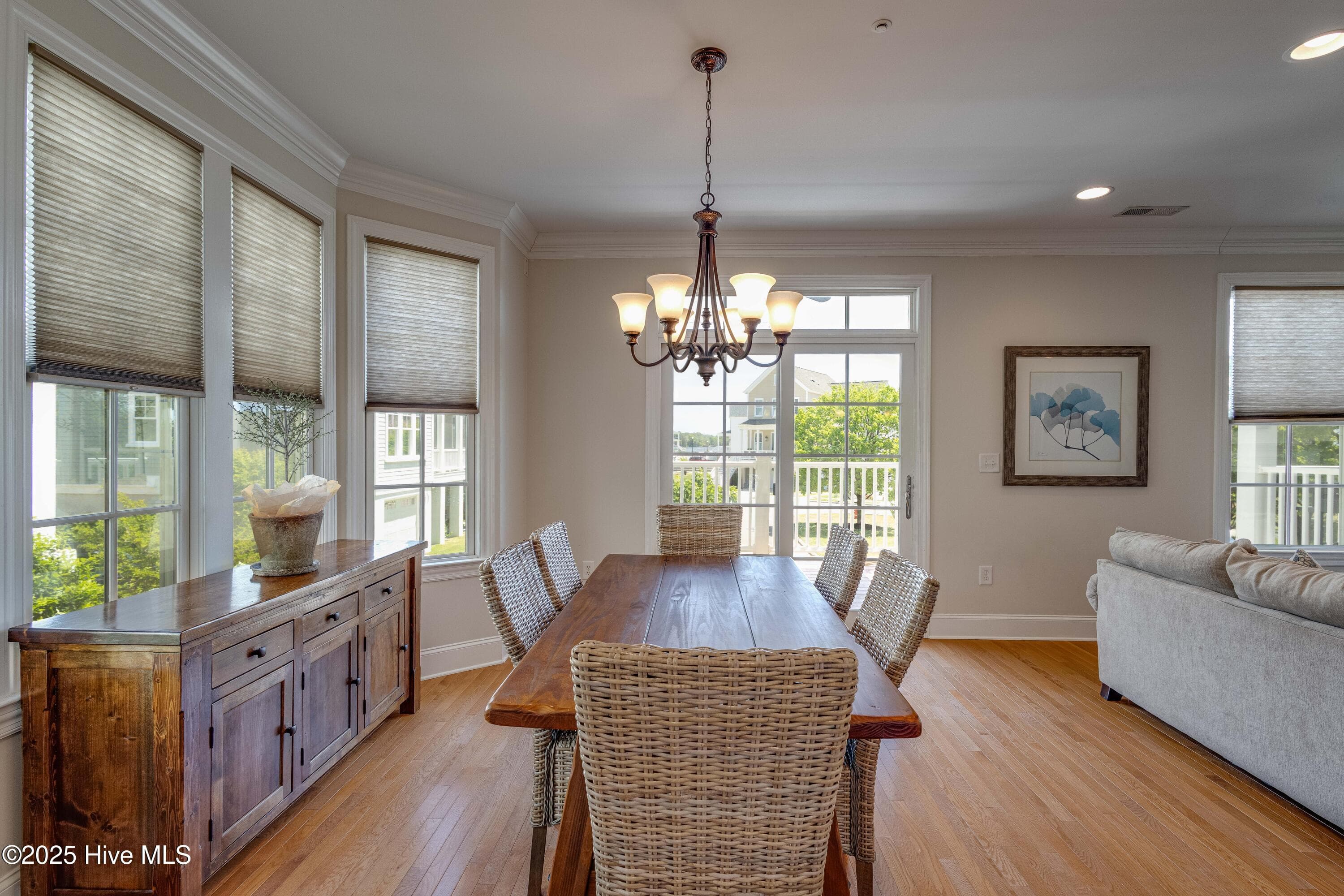 Plenty of Dining Space (with a view) and tons of natural Light. - 207 S Academy Street, Washington, NC 27889
