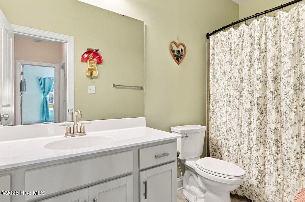 This bathroom is next to Bedroom #2 - 2019 Tarpon Trail, New Bern, NC 28562