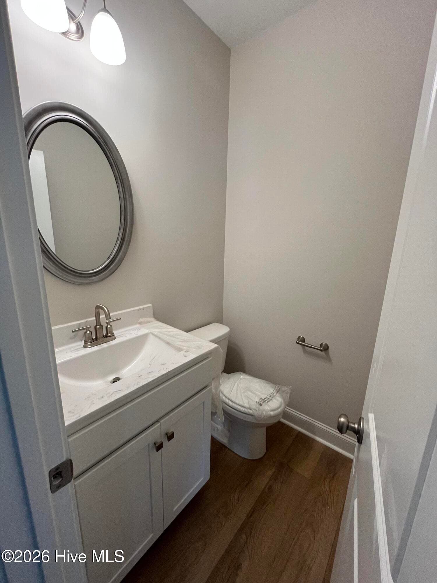 hallway HALF bath - 3229 Meadow Drive, Farmville, NC 27828